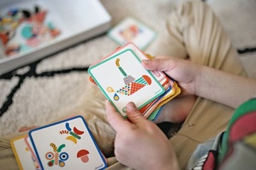 Магнитный пазл Shapes Magnetibook, Janod