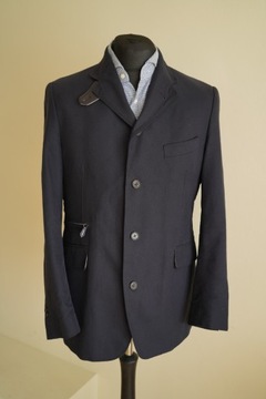 Corneliani blazer marynarka męska kurtka z podpinką 52 R Bawełna L