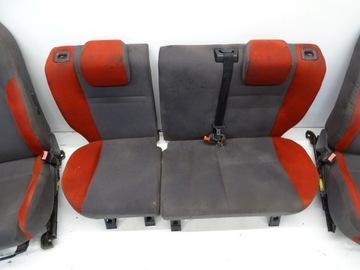 КОМПЛЕКТ СИДЕНИЙ ПЕРЕДНИЕ ЗАДНИЕ FORD FOCUS II ST RECARO