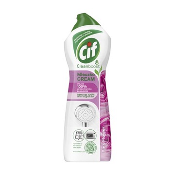 CIF CREAM PINK FLOWERS UNIWERSALNE MLECZKO 780G