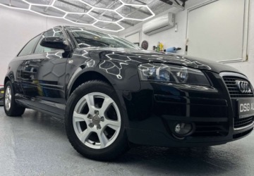 Audi A3 8P 2008 Audi A3 3-drzwiowe 1.6 benzyna oplacony serwisowany bezwypadkowy Polec