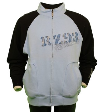 BLUZA MĘSKA RIPZONE LAID APPLIQUE FULL ZIP r. L