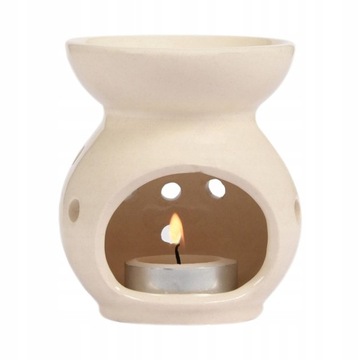 KOMINEK ZAPACHOWY CERAMICZNY DO OLEJKÓW AROMATERAPII WOSKÓW TEALIGHT