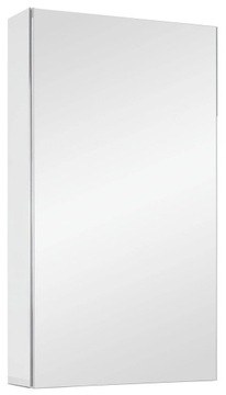 Astor Szafka Z Lustrem 50 cm System C Biały Połysk