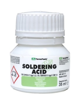 Паяльная кислота AG 35 мл, паяльная жидкость AG107