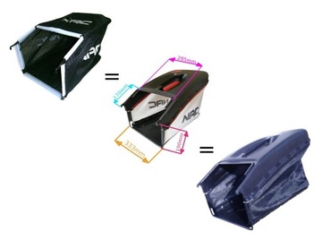 ПОЛНАЯ КОРЗИНА ДЛЯ КОСИЛОК NAC S510 C460V S510V