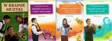 W krainie muzyki Podr.+ Notatnik muzyczny 1+2+3