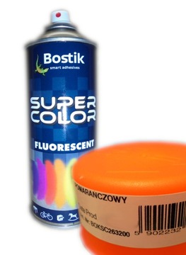 Farba w sprayu BOSTIK FLUORESCENT POMARAŃCZOWY