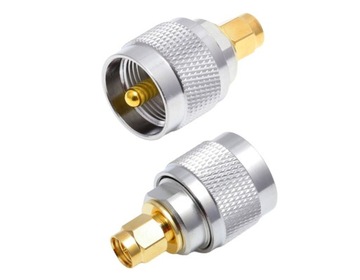 Пигтейл 50см RG-316 Розетка SO-239/SMA-M + 5 адаптеров UC-1 SMA-F SMA