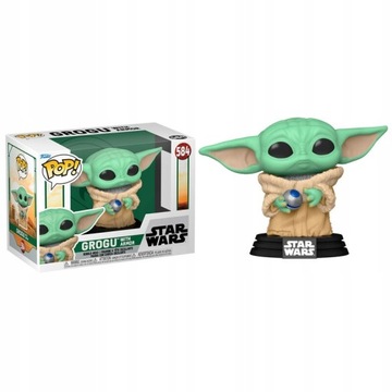 Funko Pop! BOOK OF BOBA FETT 584 Grogu w/ armor