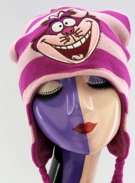 Зимняя шапка молодежная Перуанская DISNEY Alicja Cheshire Cat 53-58см