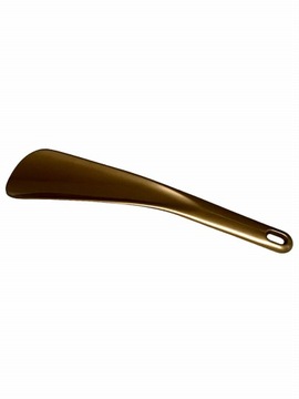 ŁYŻKA DO BUTÓW PLASTIKOWA MAŁA 19 CM ŁBM1 ZŁOTA METALIK 5903662219030