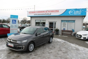 Citroen C-Elysee II Sedan Facelifting 1.2 PureTech 82KM 2019 Citroen C-Elysée 1.2 PureTech F-vat Gwarancja