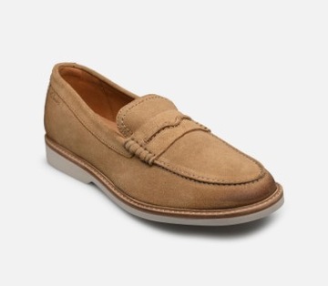 CLARKS ATTICUS MOKASYNY SKÓRZANE R.44