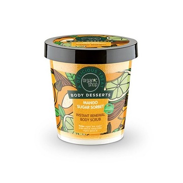 ORGANIC SHOP peeling do ciała Sorbet Mango 450ml