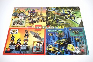 LEGO plakat ulotka Adventurers Insectoids Ninja Aquazone [1998] A4 USA