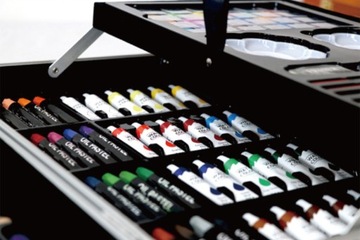 ХУДОЖЕСТВЕННЫЙ НАБОР ДЛЯ ЖИВОПИСИ, РИСОВАНИЯ, РАСКРАСКИ, МЕЛКИ, ДИНОЗАВР