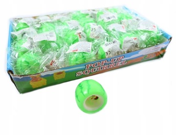 ZIELONY GNIOTEK ZABAWKA ANTYSTRESOWA SQUISHY