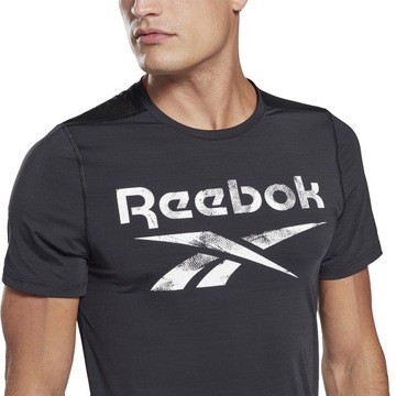 Koszulka męska Reebok t-shirt termoaktywna XL