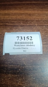 HYUNDAI ELANTRA 1.6 VENTILÁTOR CHLADIČŮ 253802DXXX