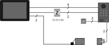 Видеодомофон 10
