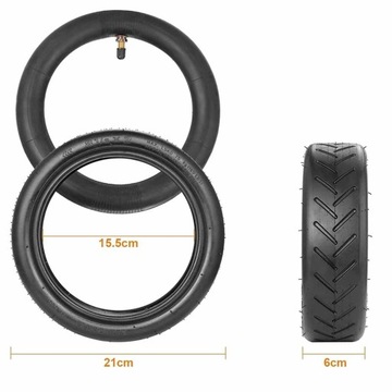 ШИНА ТВЕРДАЯ РЕЗИНА ДЛЯ XIAOMI 8 1/2X2 ТРУБКА С НАБОРОМ НАРУЖНЫХ ТРУБОК
