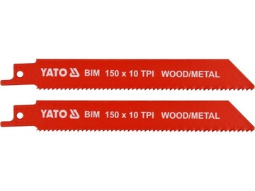 Brzeszczoty bim 150mm 10tpi YT-33930 szablasta