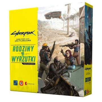 Portal Games Cyberpunk 2077: Gangi Night City Rodziny i Wyrzutki