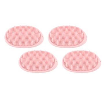 4 шт. Массажер для головы, щетка для шампуня, мягкий силикон JU