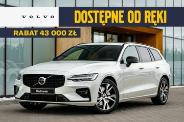 Volvo V60 II  Kombi Facelifting 2.0 B4 B 197KM 2025 Volvo V60 Ultra Dark B4 Mild hybrid Benzyna 197+14