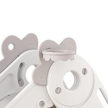 Детская противоскользящая игрушка-слайд Motor Skill белого цвета C