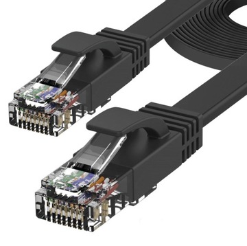 KABEL SIECIOWY LAN ETHERNET RJ45 UTP CAT6a 6a 15M