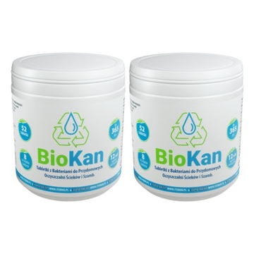 BioKan 104 szt. Tabletek Bakterie do Oczyszczalni