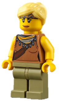 Minifigurka cty1302 LEGO CITY Jessica Sharpe