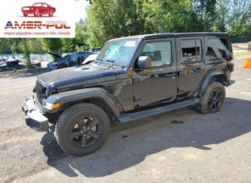 Jeep Wrangler IV 2021 Jeep Wrangler Unlimited Sahara 2021 2.0l 2.0 Benzyna 270KM