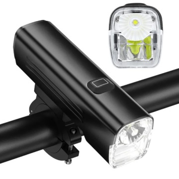 Výkonná Cyklistická Lampa Osvětlení 2x Led Na Kolo 1000lm 4800mAh Odříznutí