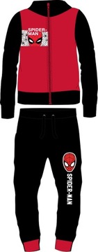 Dres Komplet Bluza Spodnie Spiderman 92 rozpinany