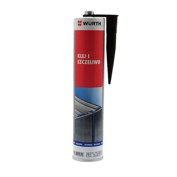 WURTH Klej i szczeliwo K + D 300 ml CZARNY