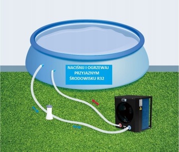 Azuro Heat Pump 3,2 кВт бассейн-интернет, бесцветность