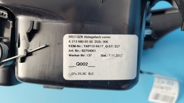 W213 17r ЦЕНТРАЛЬНАЯ ПАНЕЛЬ A2136806500 A2138100715