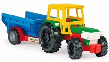 Traktor z przyczepą wywrotką Wader 35002