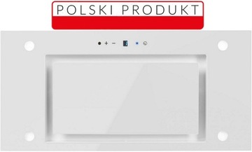 Okap podszafkowy Toflesz Adel biały 60cm. 850m3/h + pilot