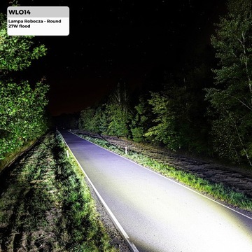 LAMPA ROBOCZA OKRĄGŁA LED OSRAM M-TECH 27W 10-30V