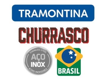 TRAMONTINA 4 ножа POLYWOOD для стейка/пиццы