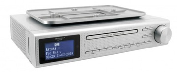 Radio podszafkowe kuchenne CD DAB+ FM RDS USB BT