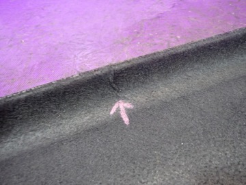 MITSUBISHI COLT VI Z30 3D HB 02-09 POLIČKA ZADNÍ KUFRU