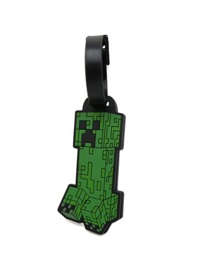 Znacznik bagażowy Brelok pasek Minecraft Creeper