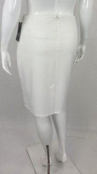Elegancka SPÓDNICA ołówkowa ECRU ZEBRA rozm. 48