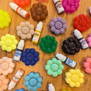 Немигрирующий краситель для мыльной основы.