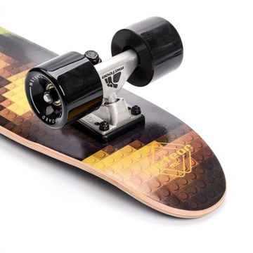 Deskorolka fiszka deska drewniana Meteor ABEC-7